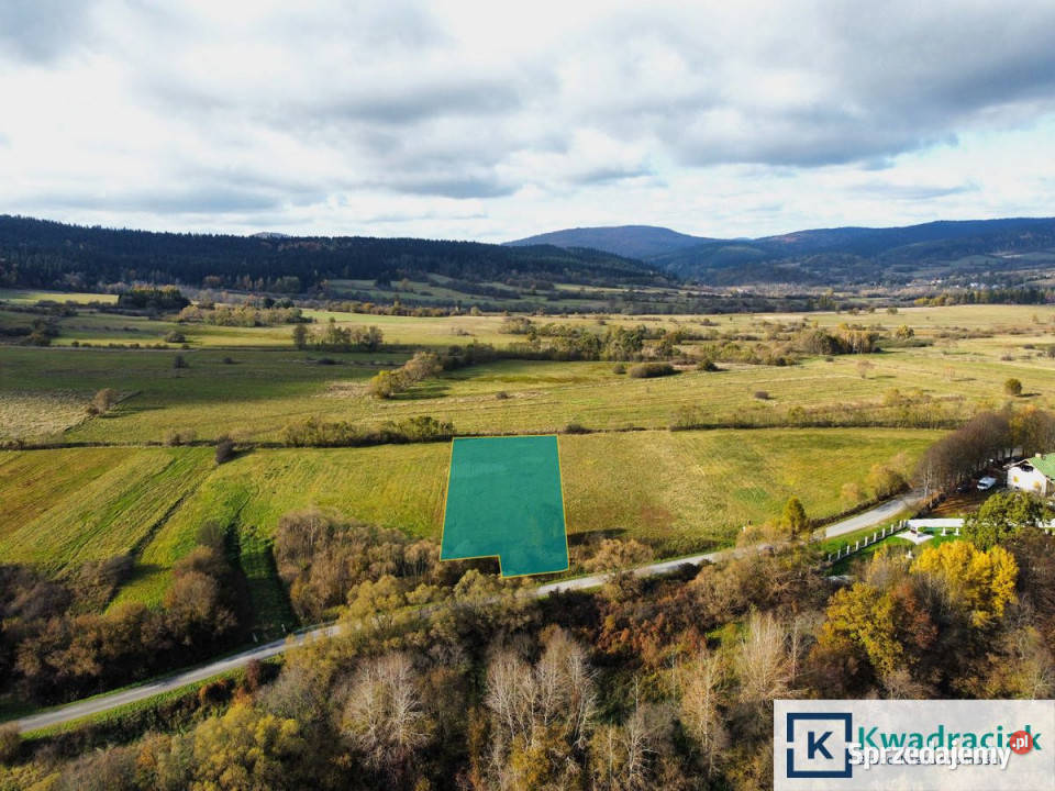 sprzedaży gruntu Jaśliska 3092m2 35m