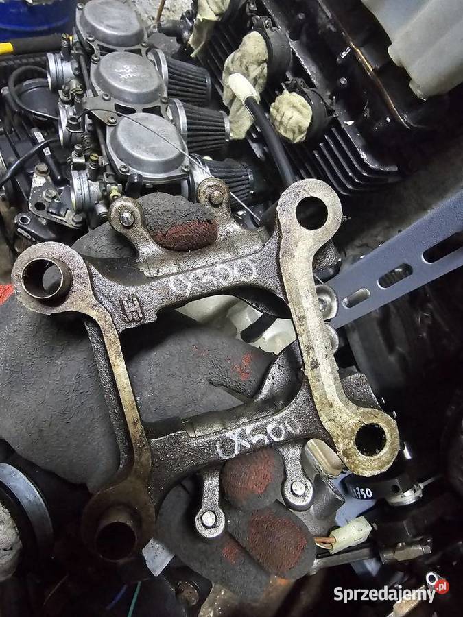 Honda Cx500 głowica prawa cx 500 dźwigienki Cylindry, głowice, pierścienie Jelenia Góra