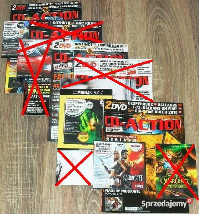 Magazyn CDACTION dodatki płyty plakaty Kultura i Rozrywka Gliwice