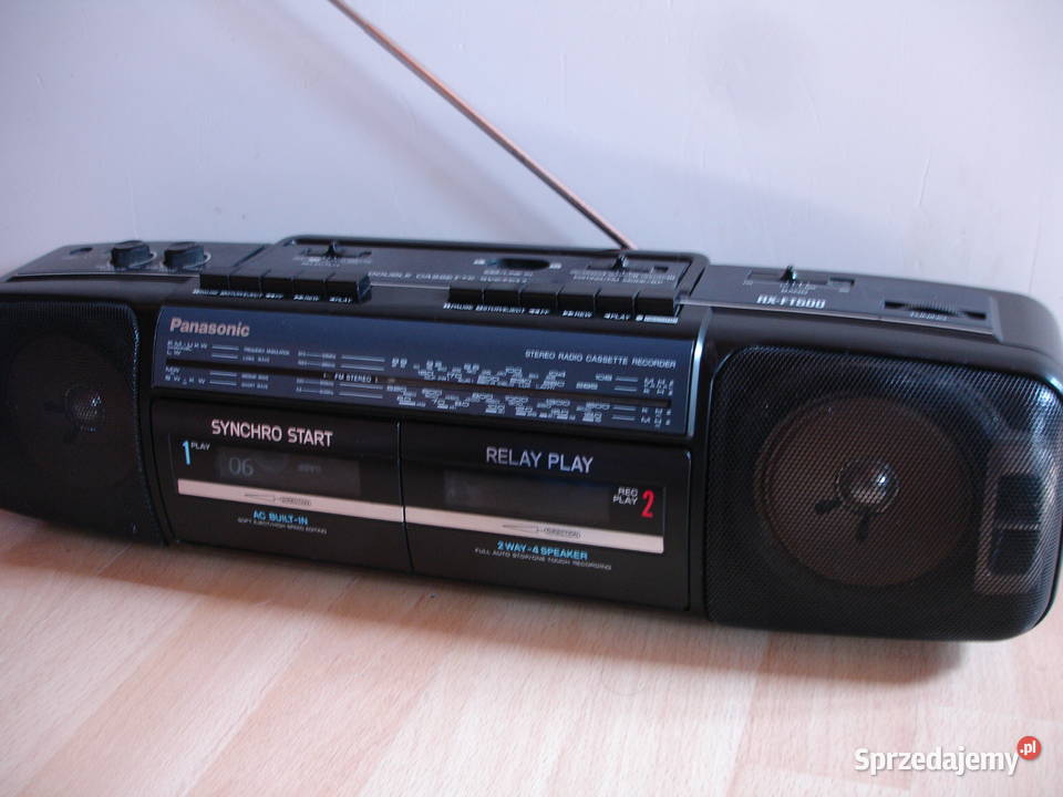 Radiomagnetofon PANASONIC RXFT500 Zielona Góra sprzedam