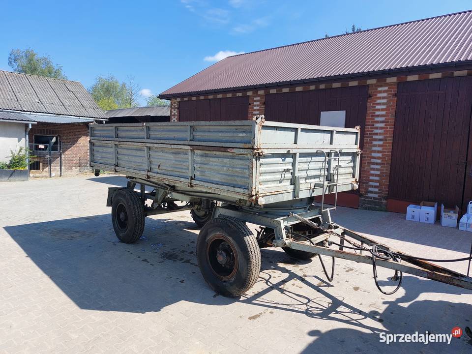 Przyczepa wywrotka Autosan D55 3 stronny wywrot