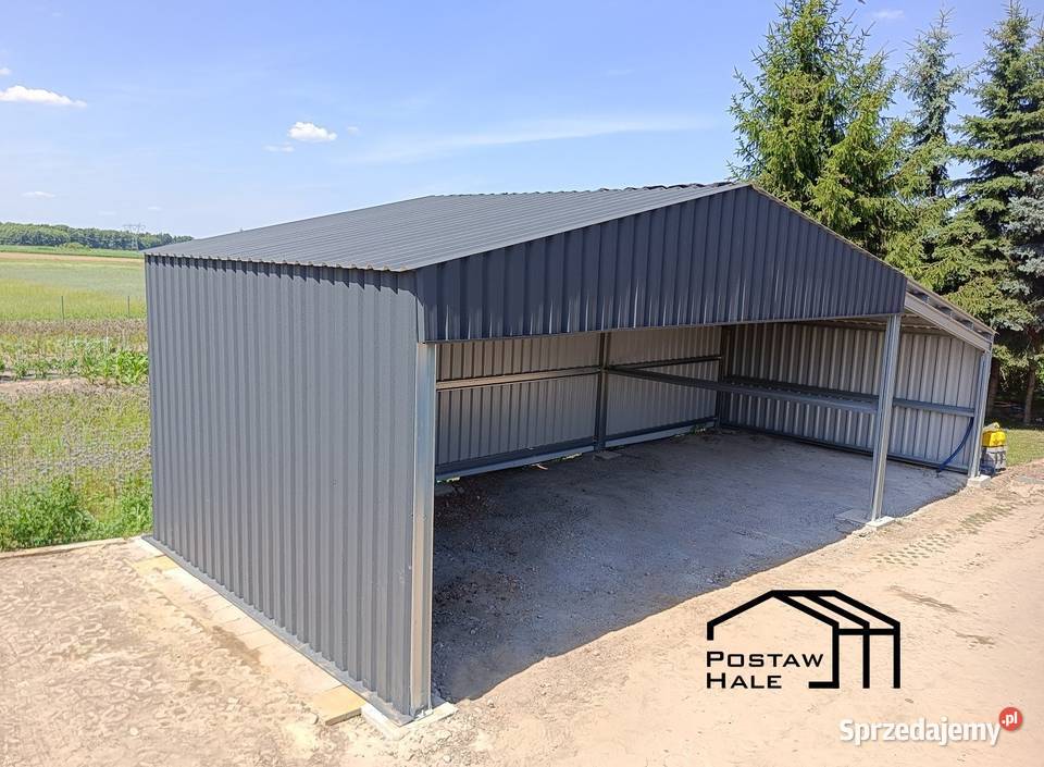 Wiata otwarta stalowa jednospadowa blaszana mazowieckie Grodzisk Mazowiecki sprzedam