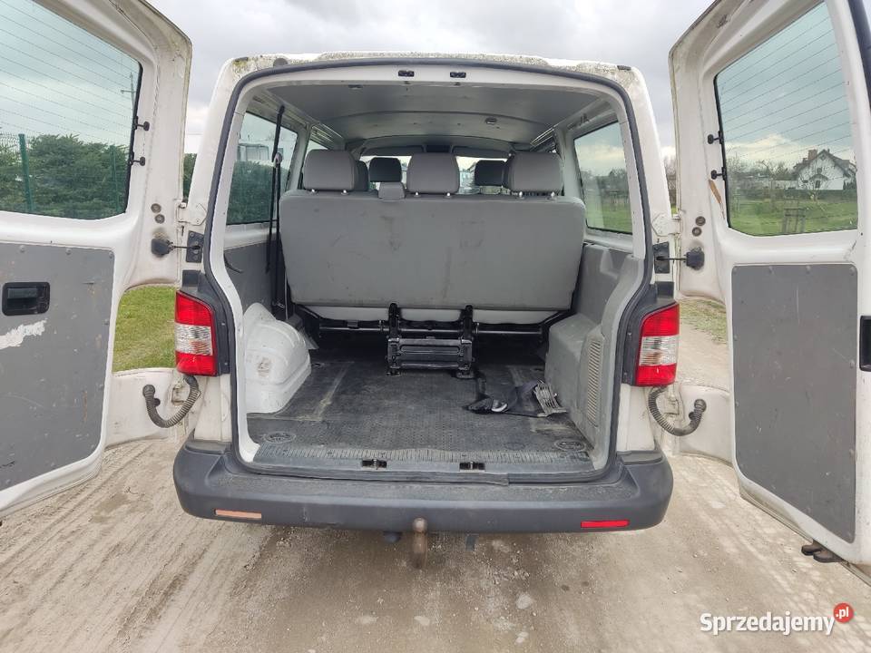 VW T5 20tdi lift 8 osobowy transporter manualna pomorskie Pawłowo