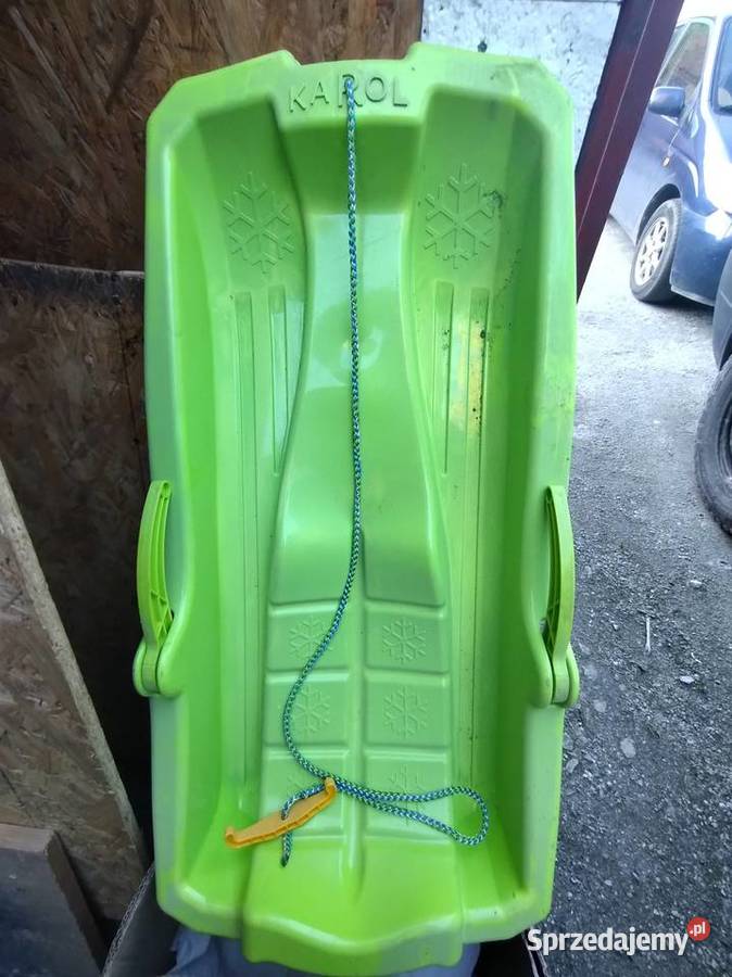 Sanki używane plastikowe dolnośląskie Jelcz-Laskowice