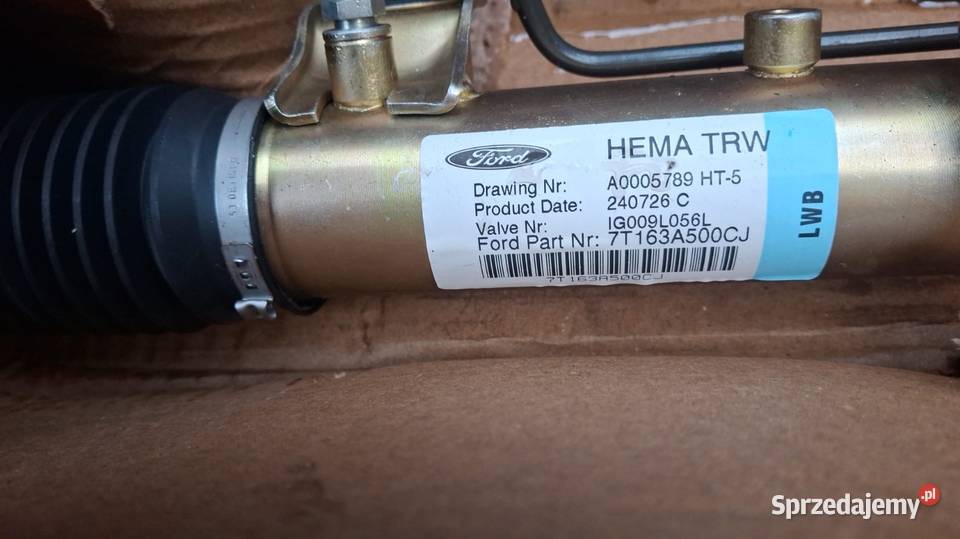 PRZEKŁADNIA KIEROWNICZA FORD CONNECT 7T163A500CJ dostawcze Radom