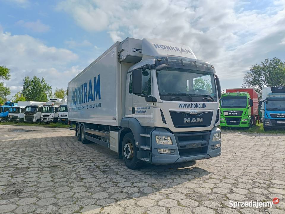 MAN TGS 26320 CHŁODNIA IZOTERMA POD BECZKĘ RAMA autoalarm Chłodnie Częstochowa