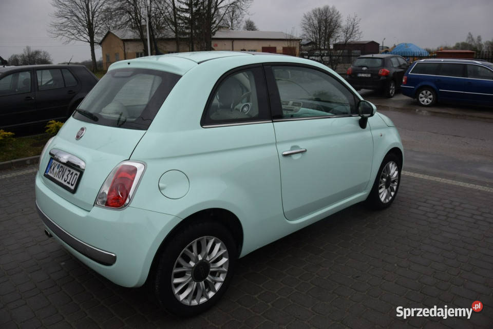 Fiat 500 09B 2014r Klima Panorama 2 KPL KÓŁ garażowany Majdan Sieniawski