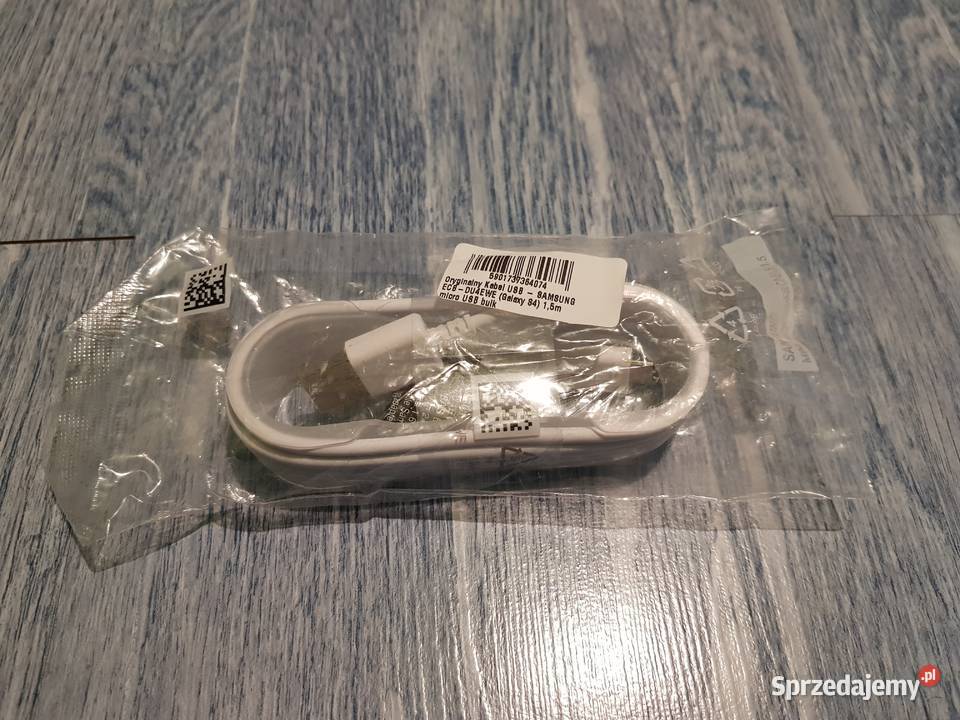 Kabel micro usb samsung biały czarny Nowy Sącz