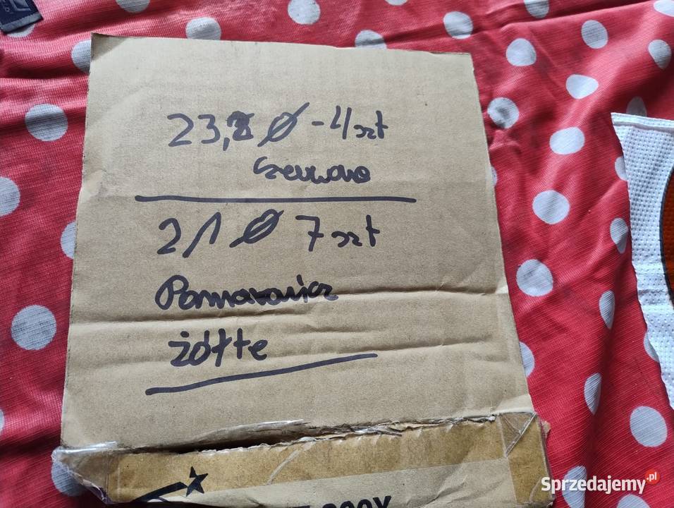 NOWE szybki 23mm 4 czerwone do lampy naftowej Krotoszyn