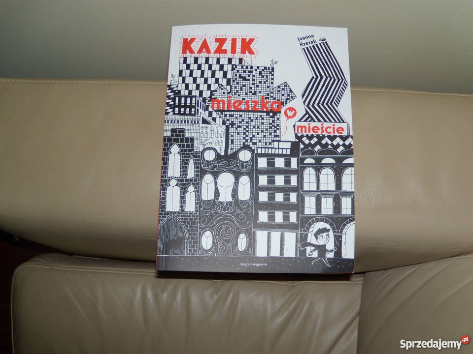 Książka Kazik mieszka w mieście Joanna Rzezak