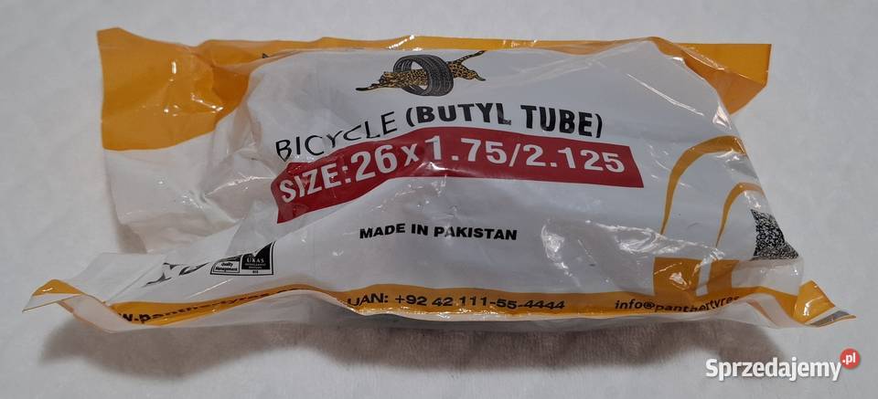 Dętka rowerowa 26x1752125 wentyl samochodowy 26 Czeladź