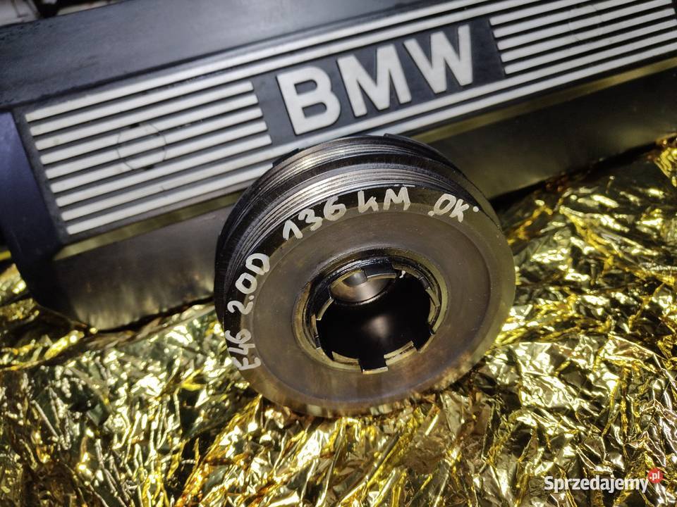 Bmw e46 20d 136koło pasowe wału korbowego stan osobowe Aleksandrów Łódzki