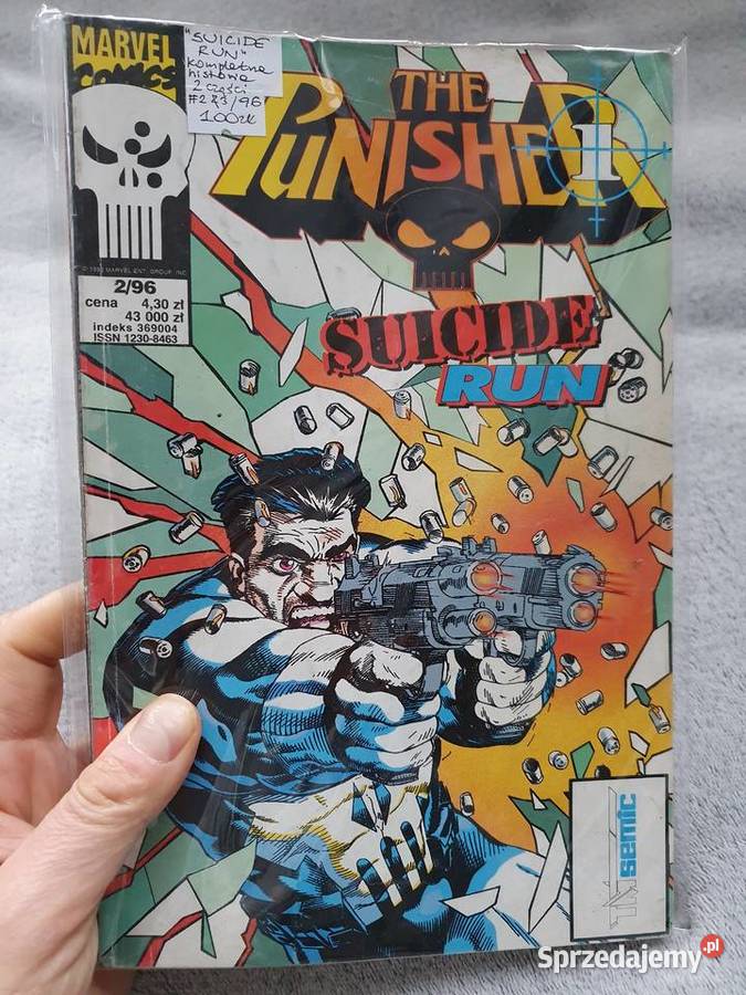 Punisher zestaw 29 komiksów różne numery TMSemic pomorskie Gdynia