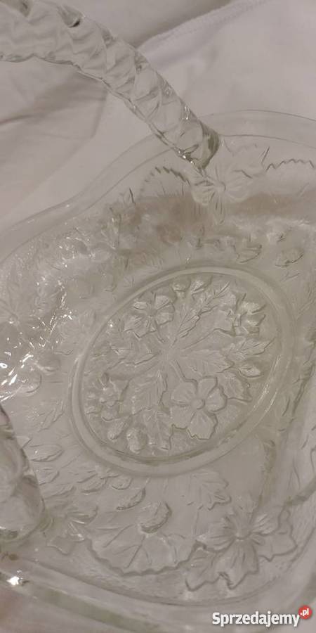 Niepowtarzalna dekoracjakoszyczek szkło ozdobne Dom i Ogród Inowrocław