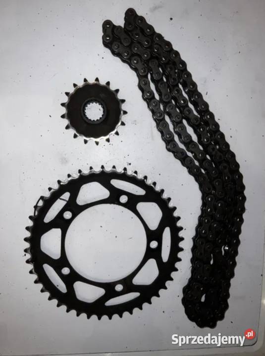 łańcuch zębatki komplet BMW F900R 2021r K83 wielkopolskie Ostrów Wielkopolski