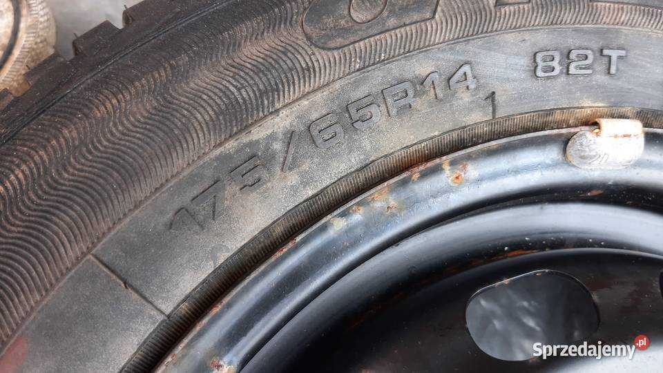 koło zapasowe dojazdowe 4x108 17565 R14 fiesta Dębno