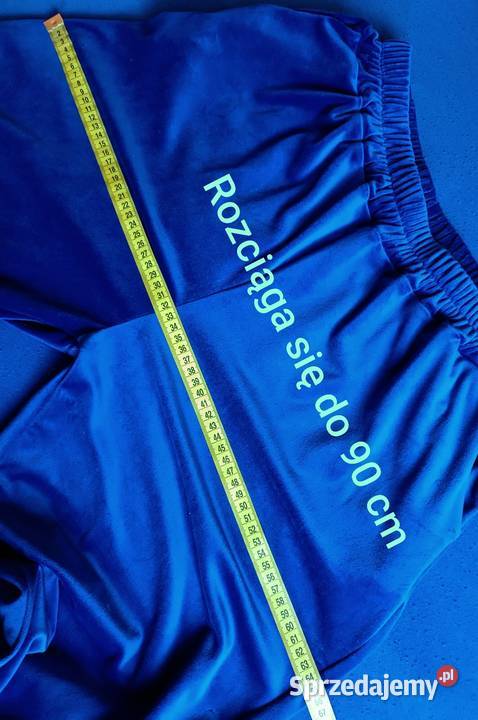Dres ciemnoniebieski komplet wiskoza Cieszyn sprzedam