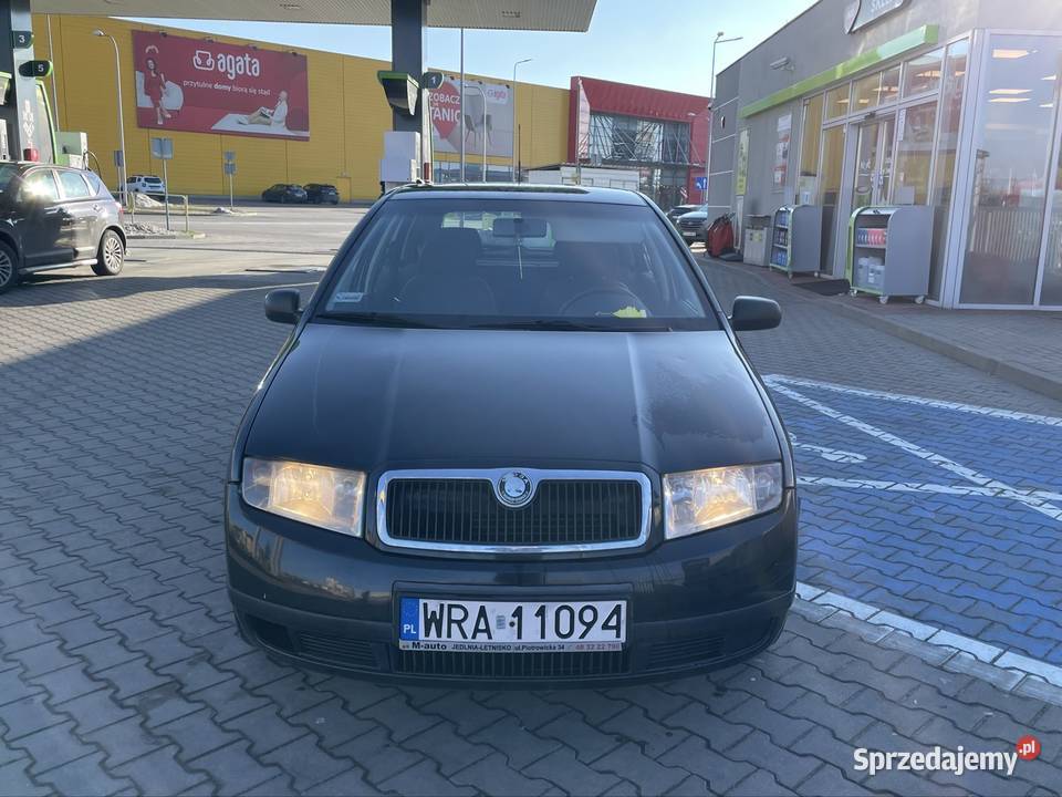 Szkoda Fabia 2001 14 benzyna z LPG Fabia Białystok