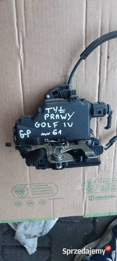 Zamek drzwi prawy tył VW GOLF IV 6PIN osobowe Szczecin