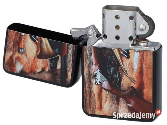 Zapalniczka Benzynowa Gentelo w Stylu Łowieckim Ostrowy nad Okszą