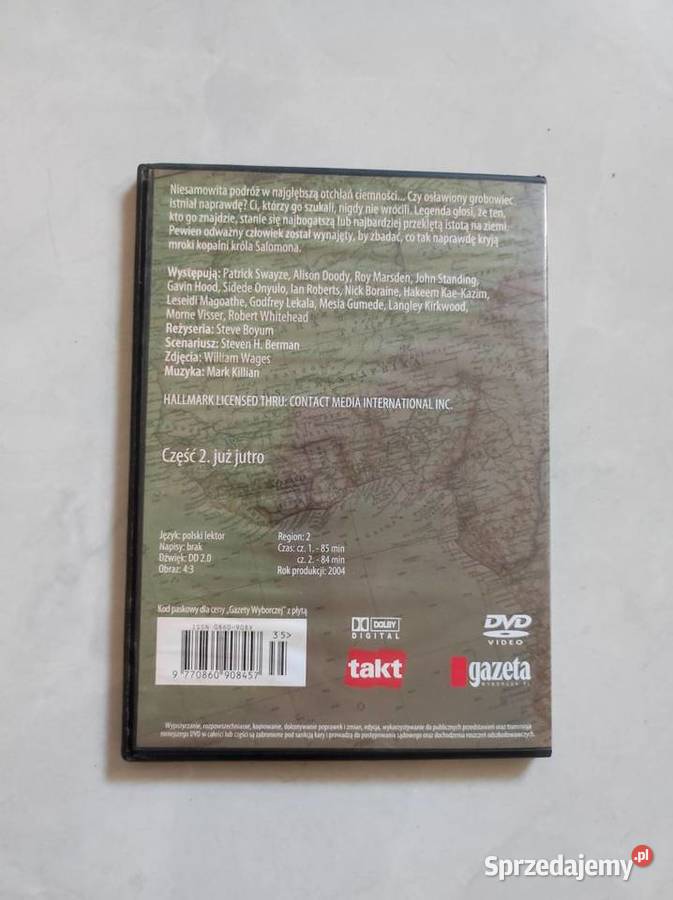 Kopalnie króla Salomona Część 12 komplet 2DVD świętokrzyskie