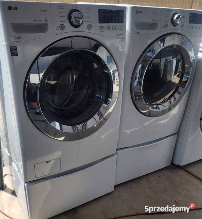 Set LG Directrive Steam Washer And Dryer