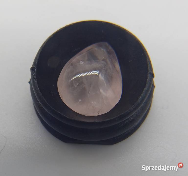 Piękny kwarc fantomowy różowy 18x14mm kolekcja Olsztyn