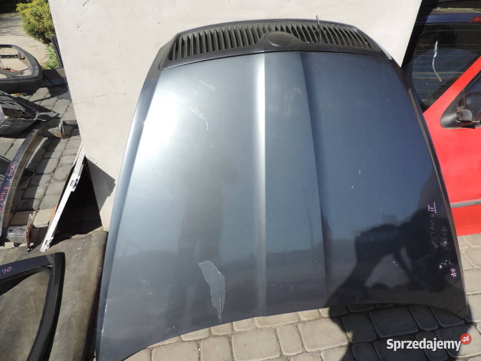 SKODA OCTAVIA II MASKA POKRYWA SILNIKA osobowe Nowy Sącz