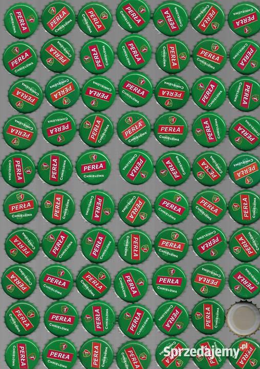 Kapsle piwne marki Perła