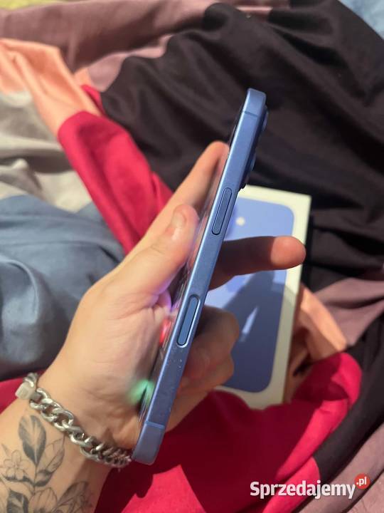 Telefon Apple iPhone 16 Blue 8GB Ram 128gb ROM Apple / iPhone Gliwice
