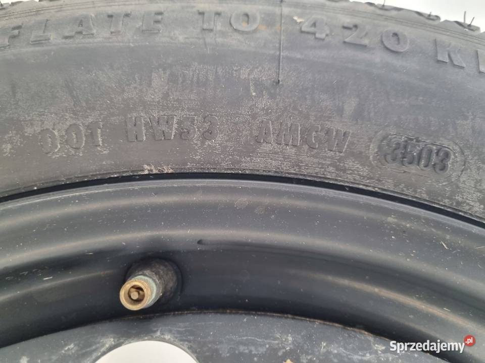 KOŁO DOJAZDOWE BMW E46 dojazdówka 11590 R16 Chełm