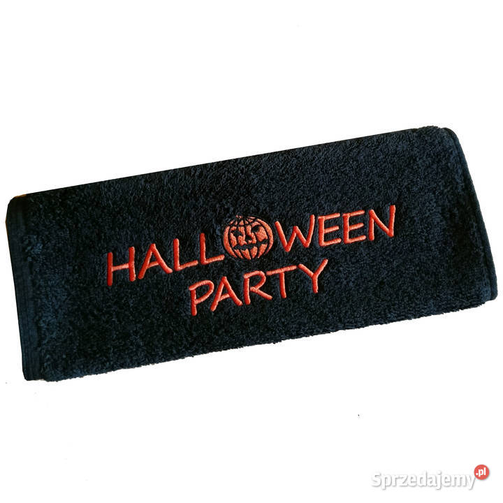 Halloween ręcznik 30x50 do rąk PREZENT impreza z kujawsko-pomorskie Toruń