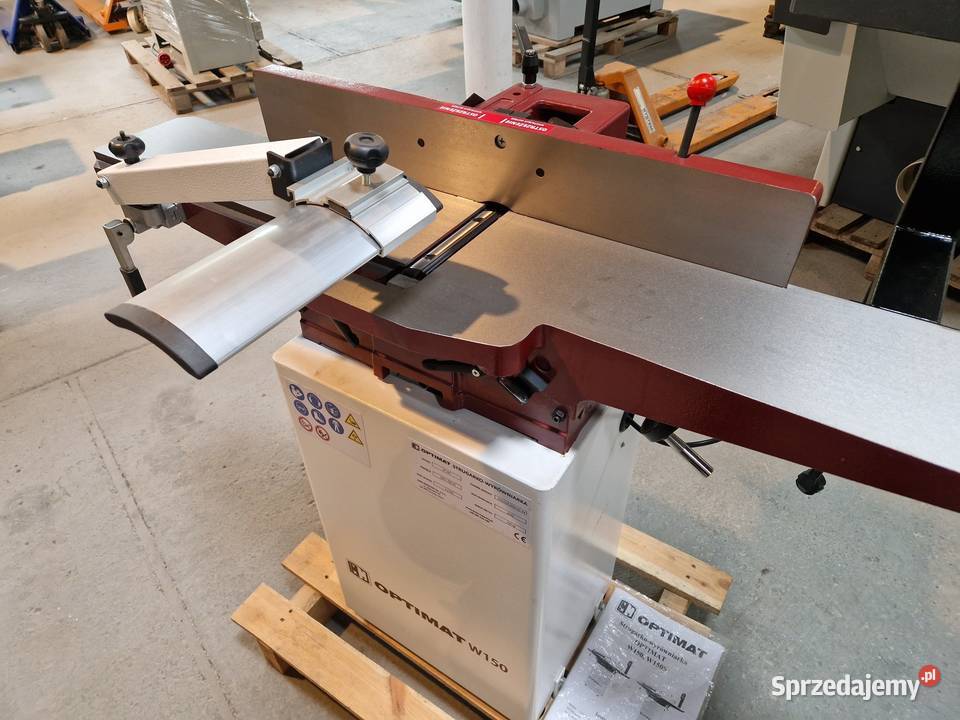 Wyrówniarka OPTIMAT 150mm NOWA 2025r strugarka Biznes i Przemysł Kalwaria Zebrzydowska