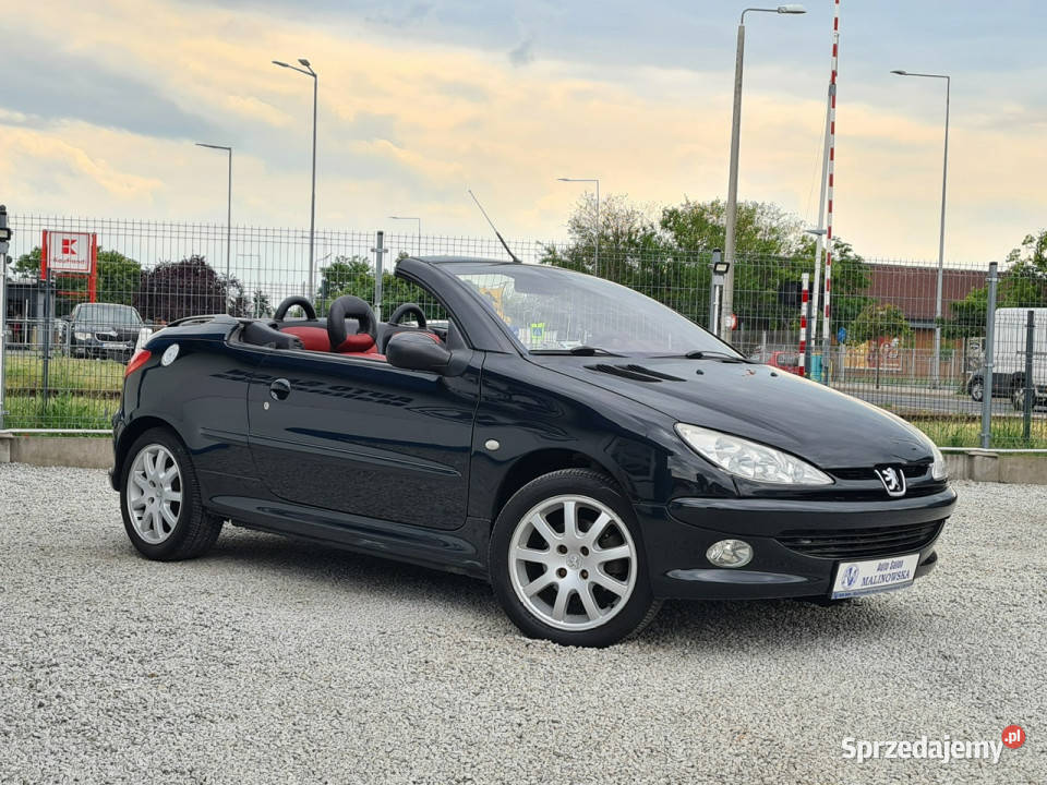 Peugeot 206 CC Klimatronik Skóra Grzane Fotele możliwa zamiana Wągrowiec