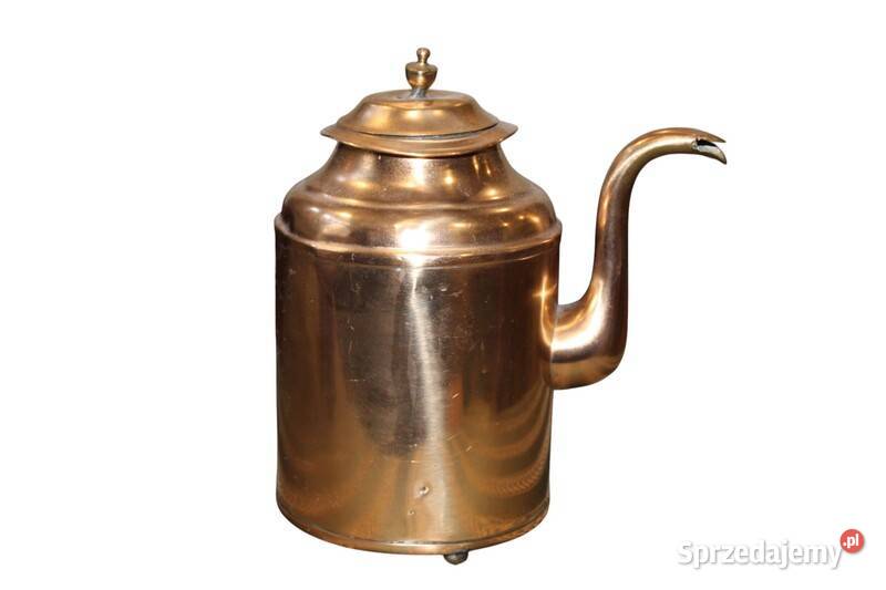 Mosiężny dzbanek z rączką 86 Szczecin sprzedam