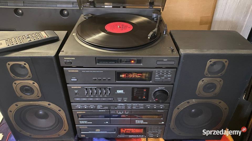 Wieża SAMSUNG SCM6900 radio CD 2x magnetofon Gliwice