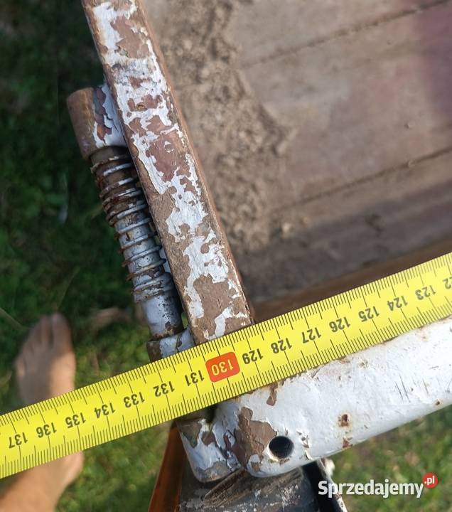 Przyczepka do kosiarka traktorek ogrodowa Błaszki sprzedam