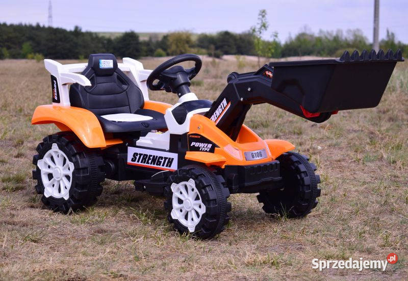 BAWIBUS Traktor KOPARKA NA AKUMULATOR z łyżką Dla Dziecka Myszków