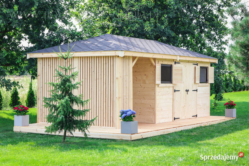 Domek narzędziowy Letniskowy Altana 4x6m Torino Łódź sprzedam