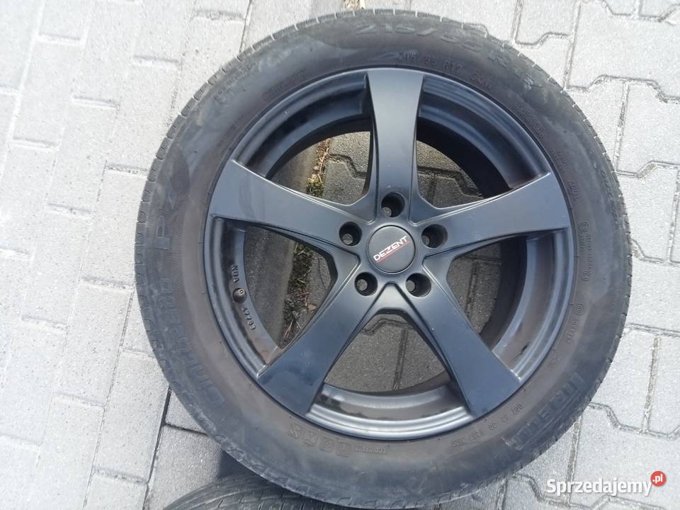 Felgi 17 DEZENT 5x112 z oponami Pirelli Samochodowe Wrocław