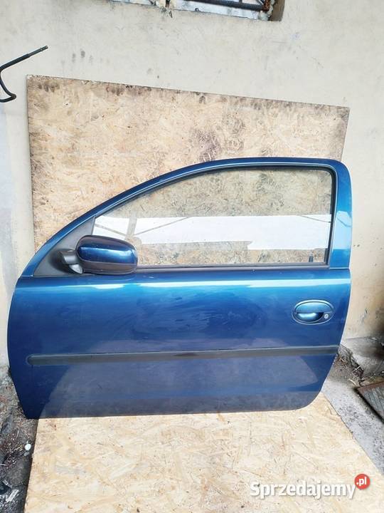 DRZWI KOMPLETNE LEWY PRZÓD OPEL CORSA C 3 Sosnowiec