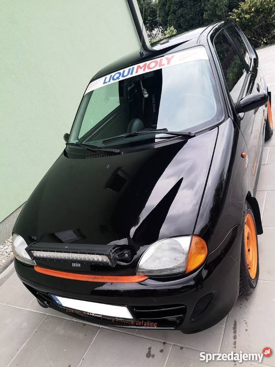 Fiat Seicento Sporting Abarth czarny Radom