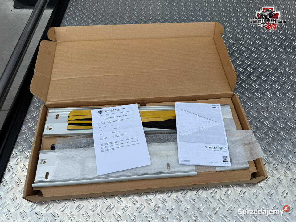 Klapa aluminiowa Mountain Top  Mitsubishi L200 Pozostałe Pasłęk