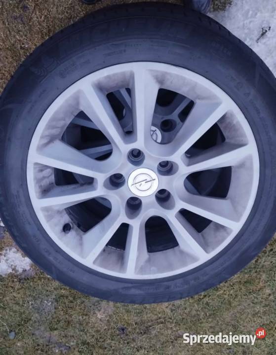 Felgi 17 z oponami letnimi Opel 5x110 lubelskie Zadworze
