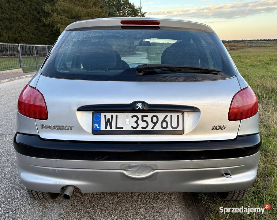 Peugeot 206 11 Benzyna OKAZJA Film prezentacja możliwa zamiana Peugeot Warszawa