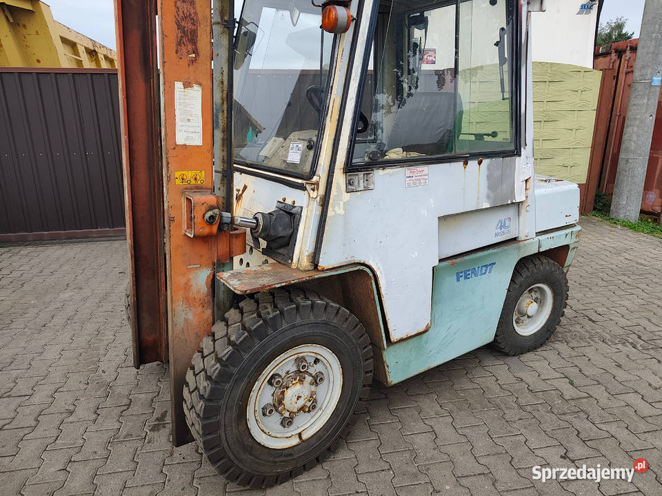 Wózek widłowy Diesel Nissan WF03A33U 1990r Strzyżew