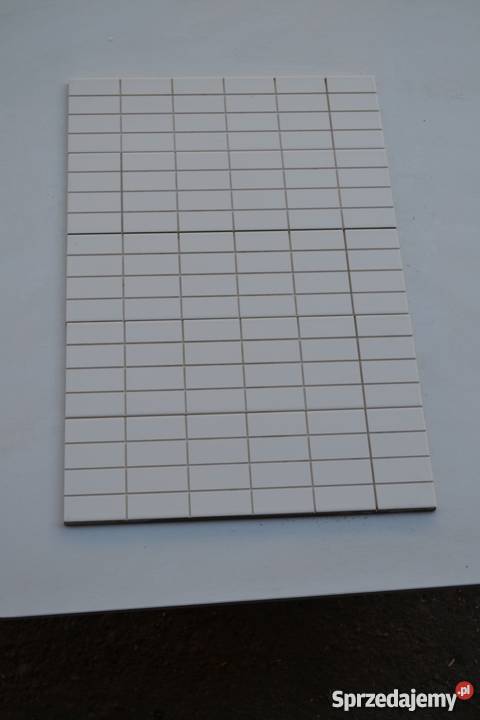 Płytka mosaica biała Gardenia Mosaico Bianco Ściany i elewacje małopolskie Zakopane