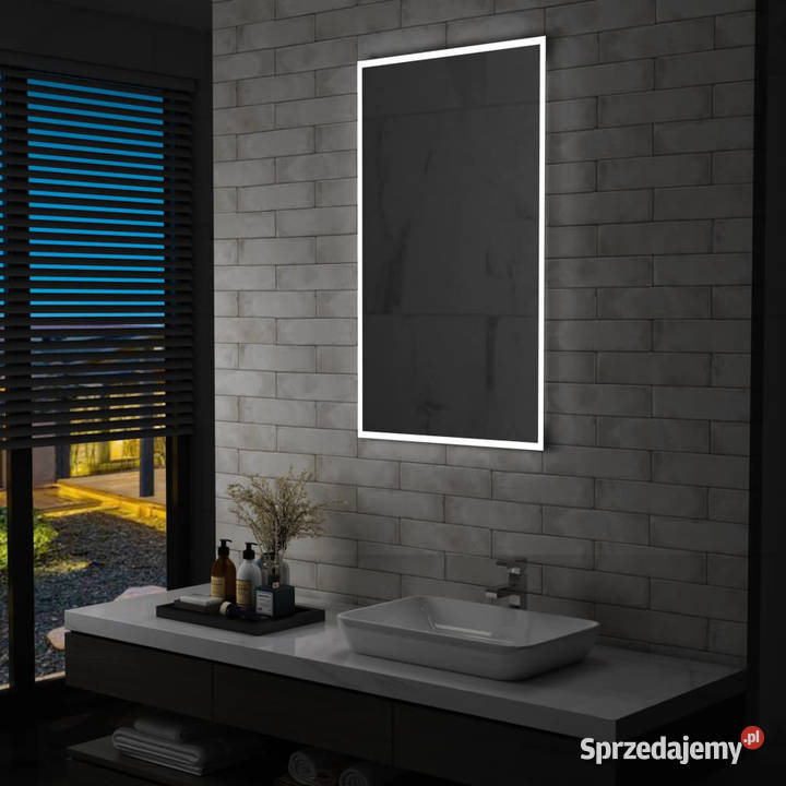 Ścienne lustro łazienkowe z LED 60 x 100 Warszawa