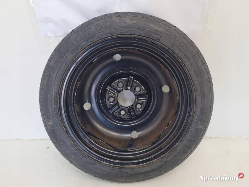 KOŁO DOJAZDOWE ZAPASOWE Kia Hyundai Coupe 12570 Chełm
