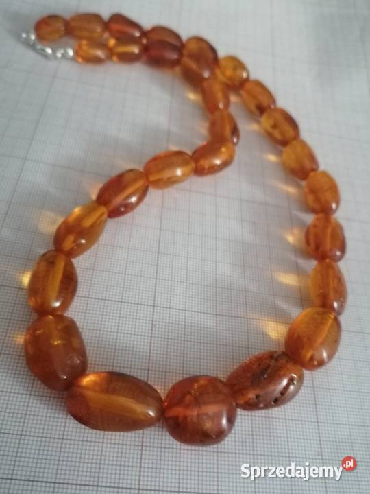 Naszyjnik bursztyn oliwki 54gram Białystok